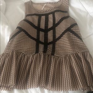 Free people cut off sleeve shirt